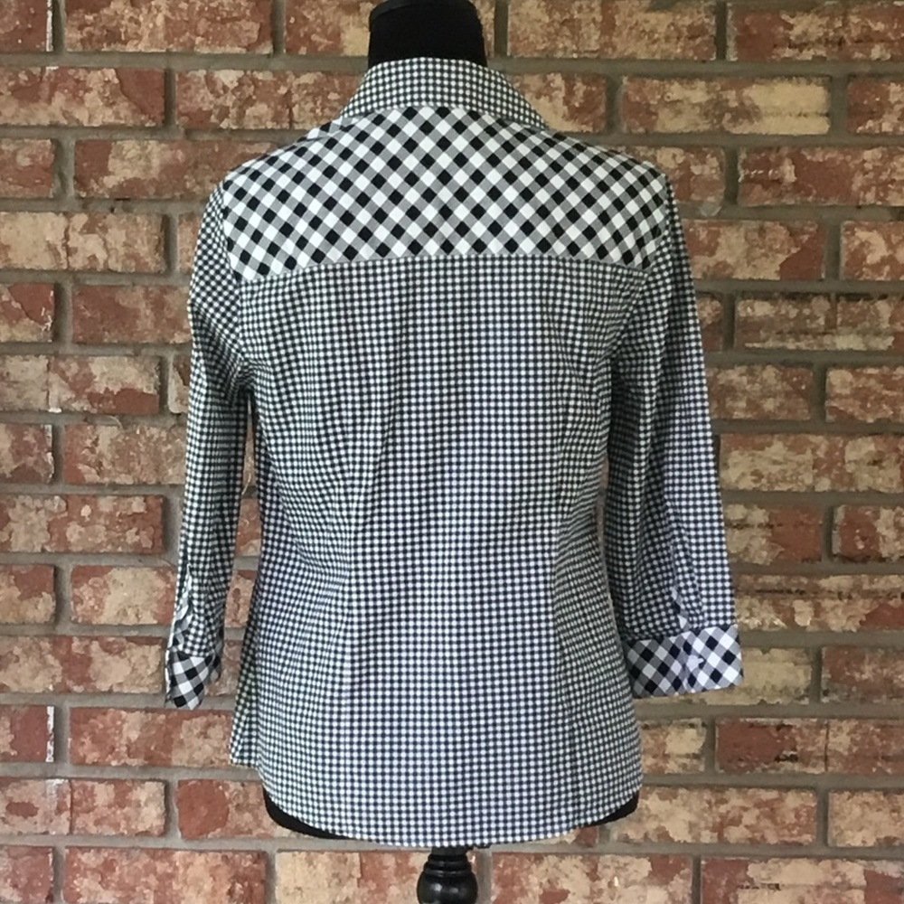 Chico’s Black and white Blouse - Picture 6 of 7